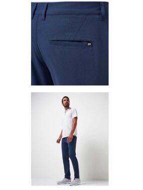 Travis Mathew Navy Performance Golf Pants